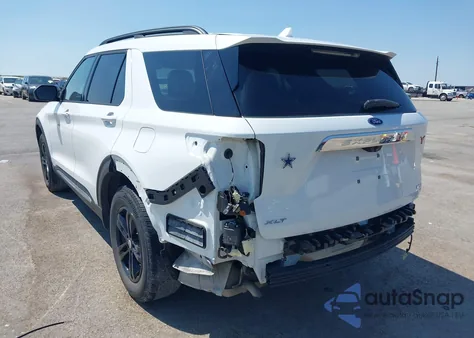 2020 Ford Explorer Xlt z USA, uszkodzony, nr VIN 1FMSK7DH1LGC02526